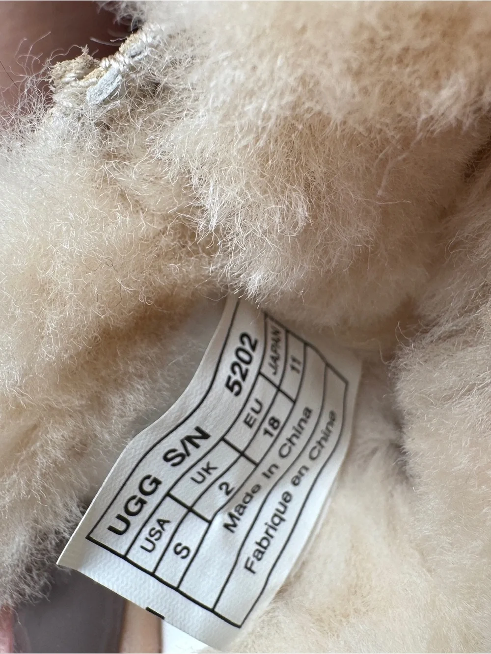 UGG soft suede